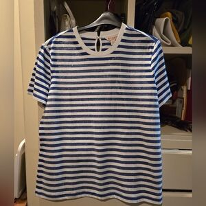 Brooks Brothers front sequin t-shirt sz XL